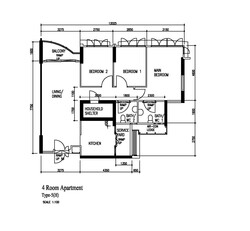 Blk 443 Jade Spring @ Yishun (Yishun), HDB 4 Rooms #585006561